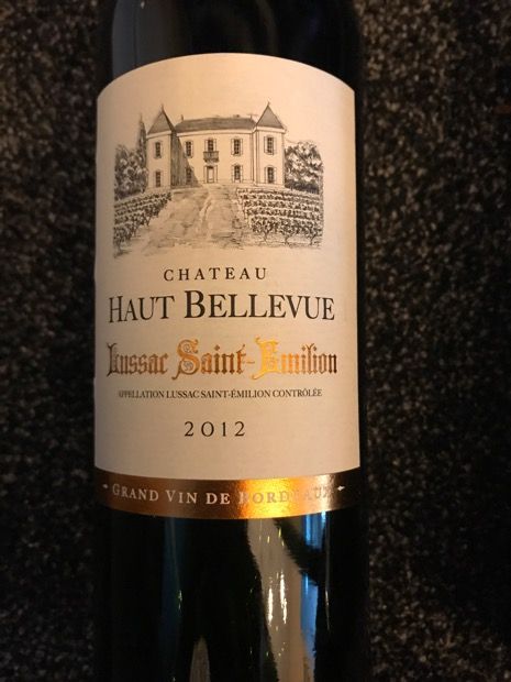 Ch Teau Haut Bellevue Lussac St Milion France Bordeaux Libournais Lussac St Milion