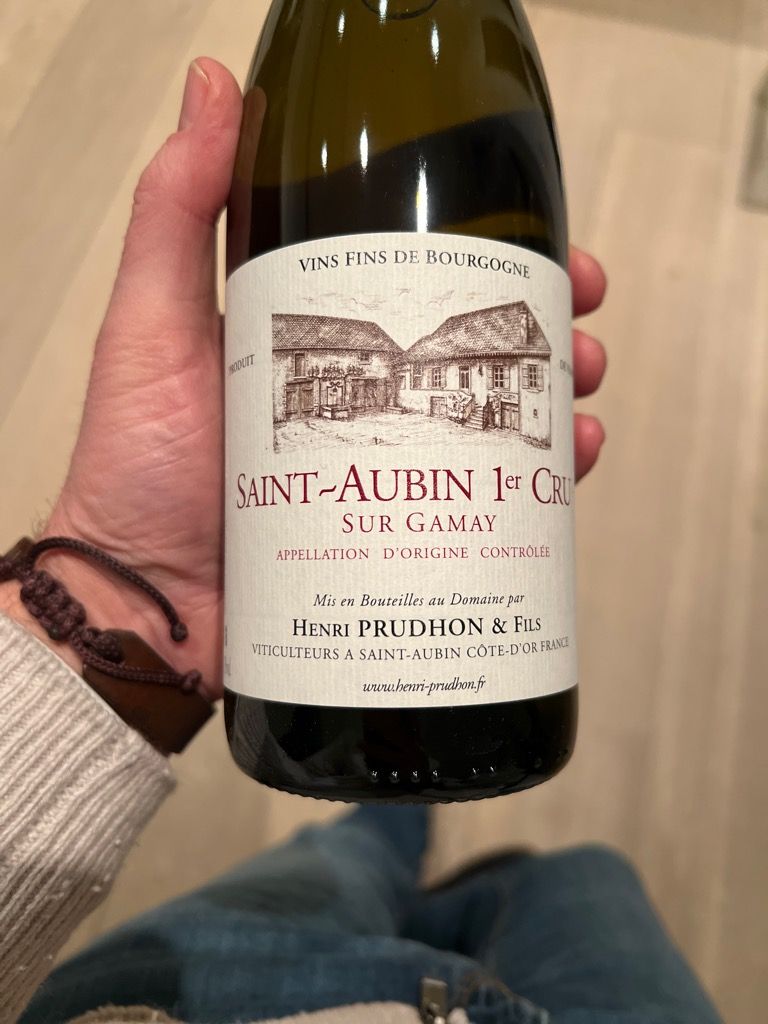 2020 Henri Prudhon & Fils SaintAubin 1er Cru Les Castets Blanc, France