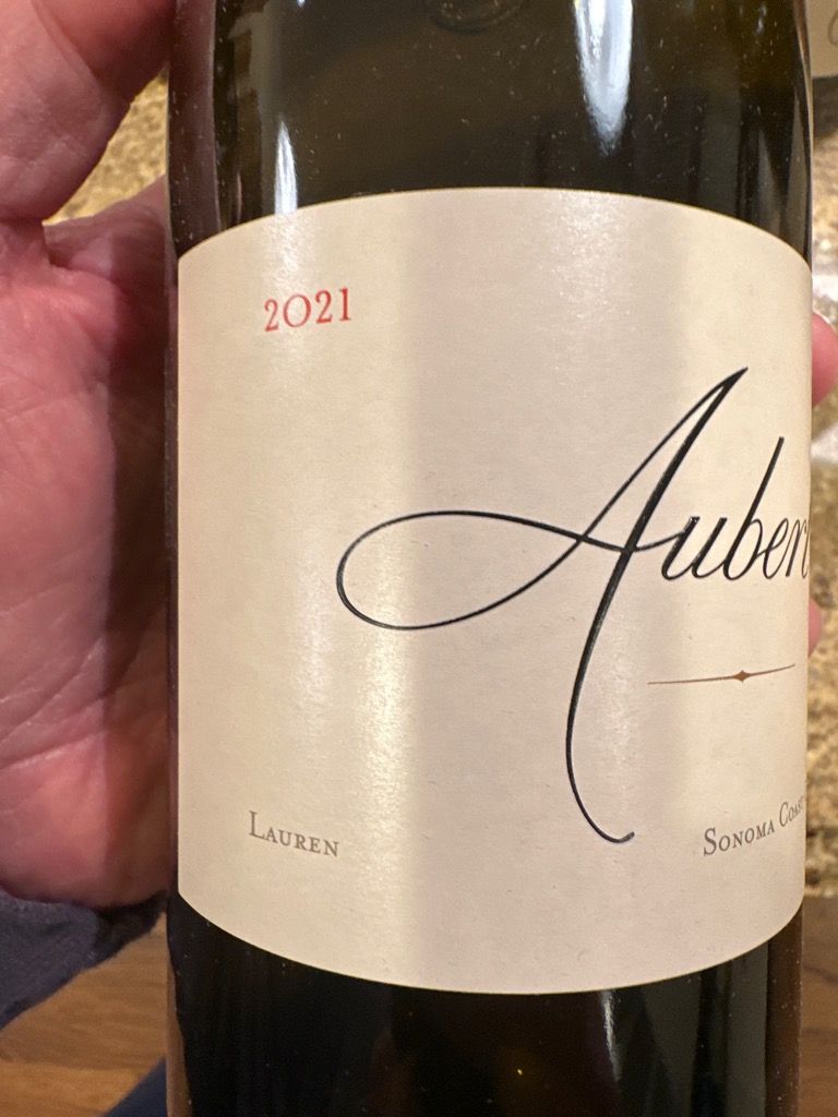 2021 Aubert Chardonnay Lauren Estate Vineyard, USA, California, Sonoma