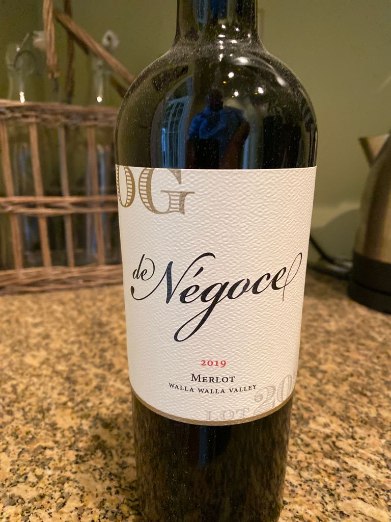 2019 de Négoce Merlot OG N.202, USA, Washington, Columbia Valley, Walla