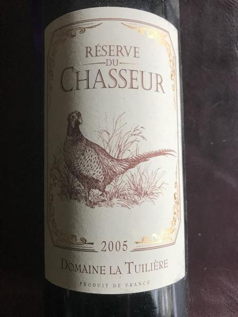 2007 Domaine La Tuili re Ventoux Reserve du Chasseur CellarTracker