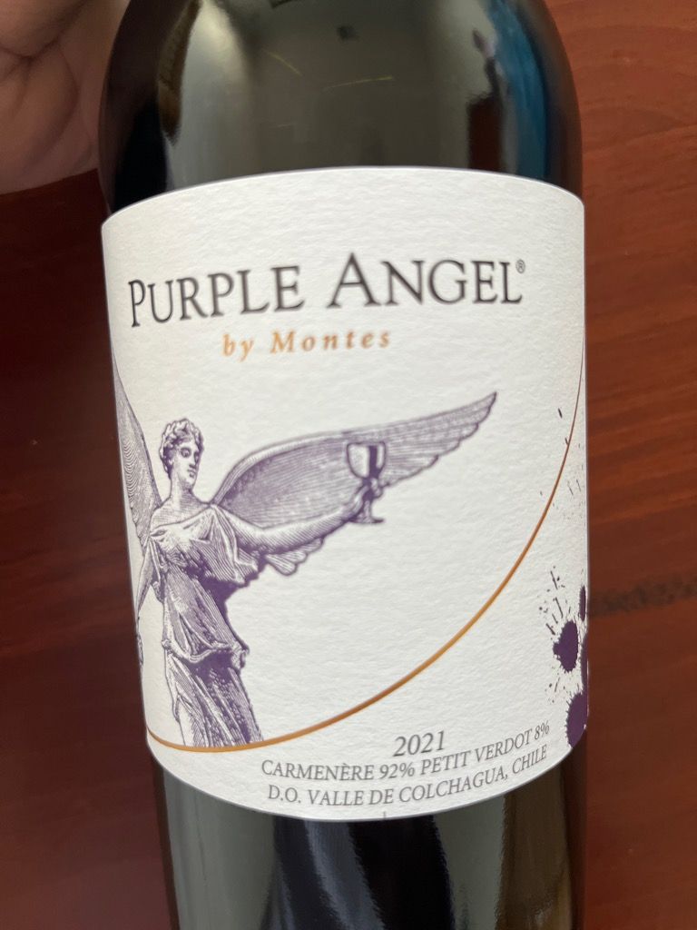 ワイン Montes Purple Angel 2006 2006 Montes Purple Angel | Wine Library
