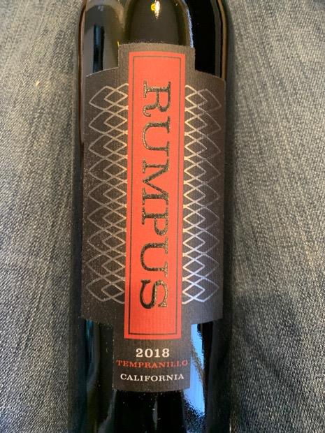 rumpus cabernet sauvignon 2018