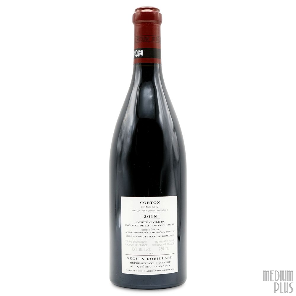 2018 Domaine de la Romanée-Conti Corton Domaine Prince Florent de
