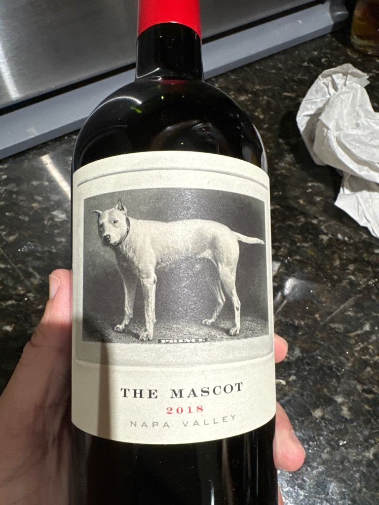 ワイン The mascot 2018 Napa valley red wine The Mascot Napa Valley 2018 - Spiro Wines