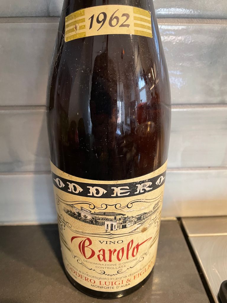 1967年ワイン バローロ・オッデーロ1967 | ヴィンテージ Oddero