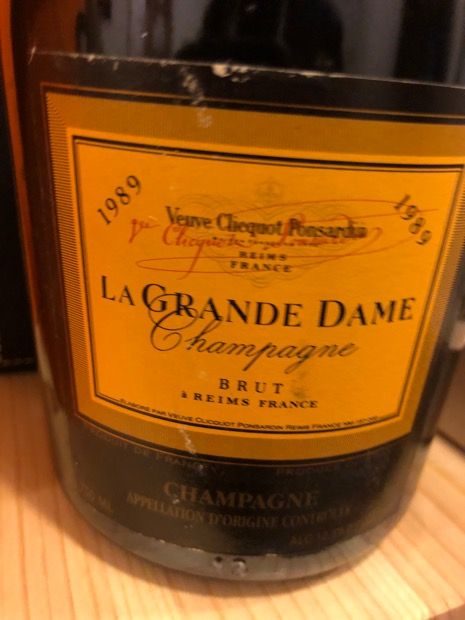 1983 Veuve Clicquot Champagne Brut La Grande Dame - CellarTracker