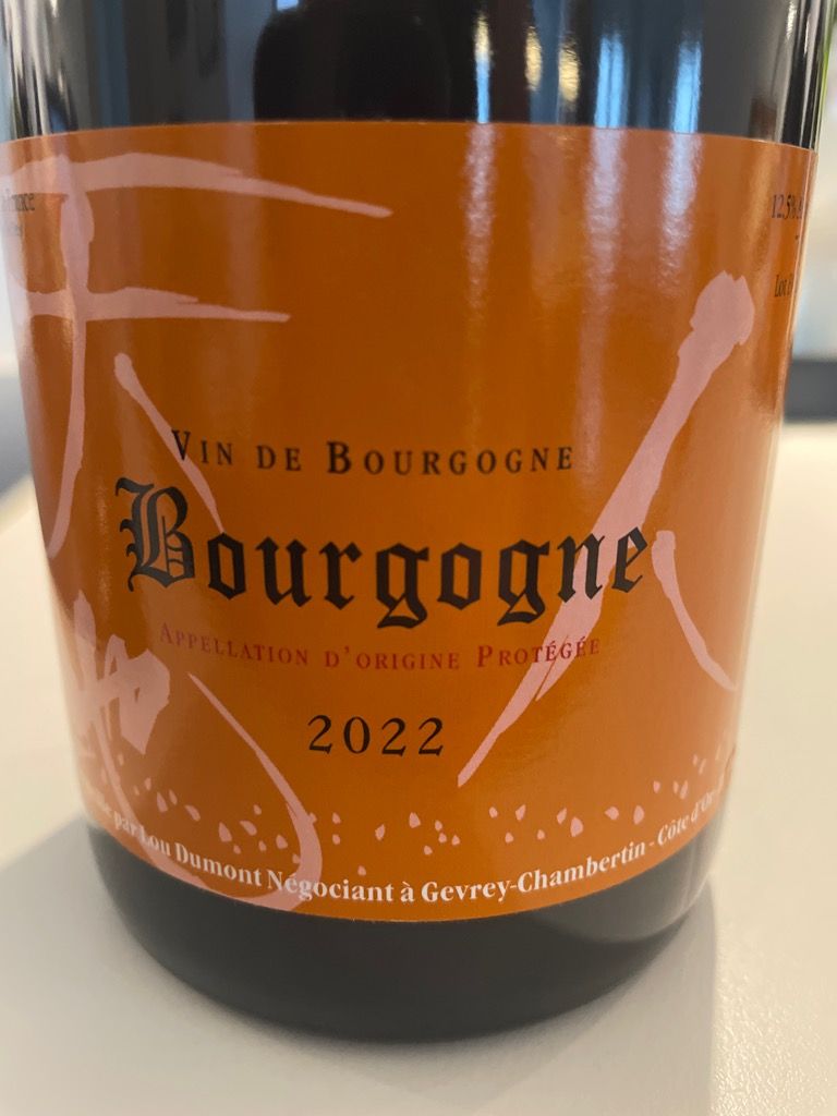 2022 Maison Lou Dumont Bourgogne - CellarTracker