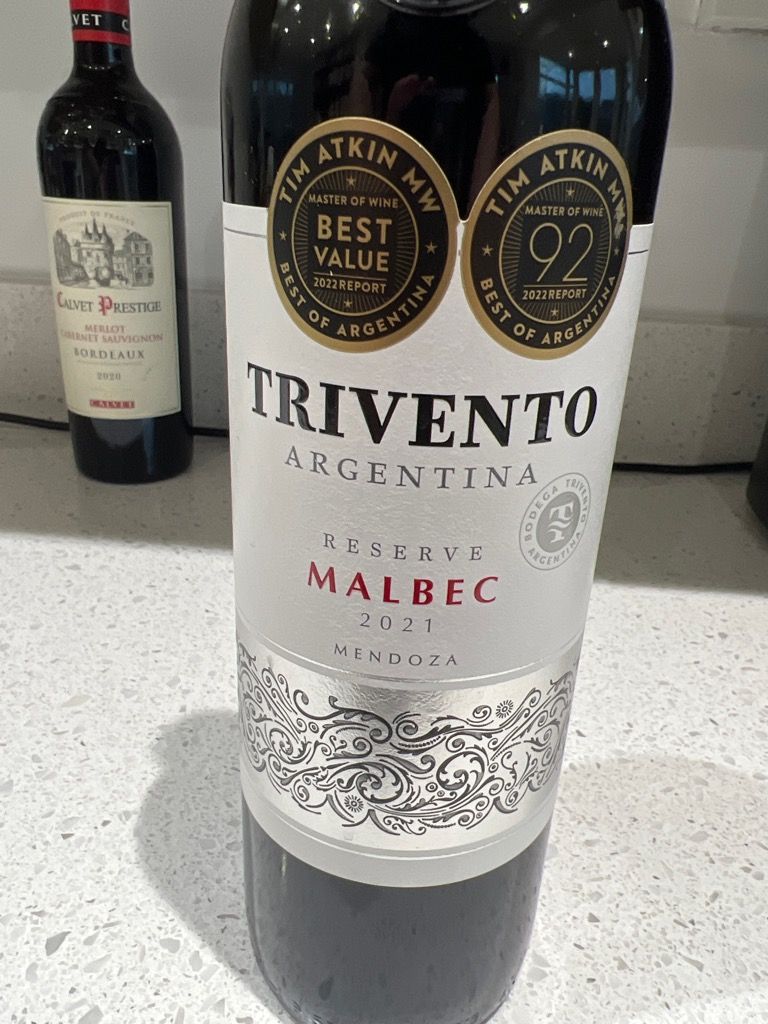 2019 Trivento Malbec Reserve Limited Edition - CellarTracker