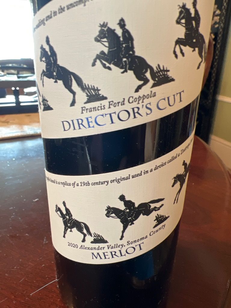 2021 Francis Ford Coppola Merlot Director's Cut, USA, California