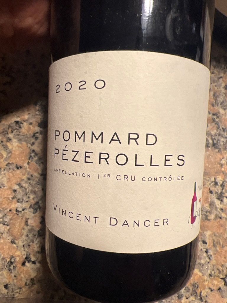 2022 Vincent Dancer Pommard 1er Cru Les Pèzerolles - CellarTracker