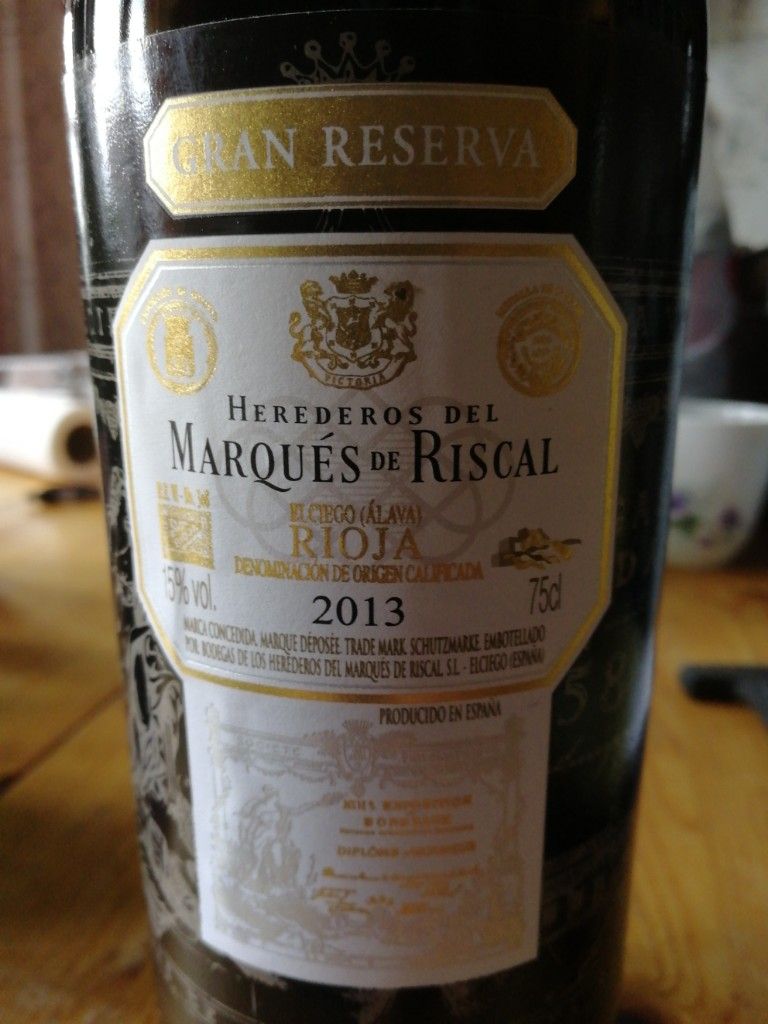 2013 Marqués de Riscal Rioja Gran Reserva - CellarTracker
