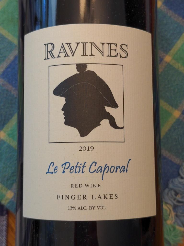 2019 Ravines Wine Cellars Le Petit Caporal, USA, New York, Finger Lakes