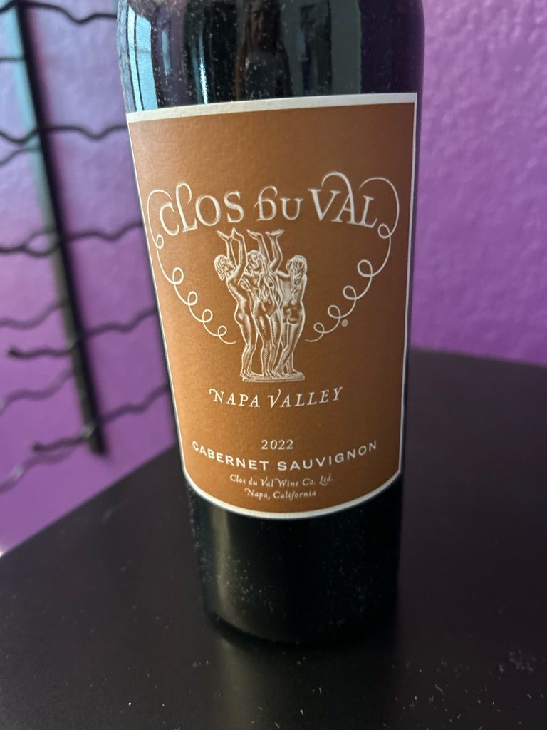 2022 Clos du Val Cabernet Sauvignon Napa Valley - CellarTracker