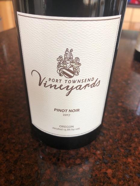 2017 Port Townsend Vineyards Pinot Noir, USA, Oregon/Washington ...