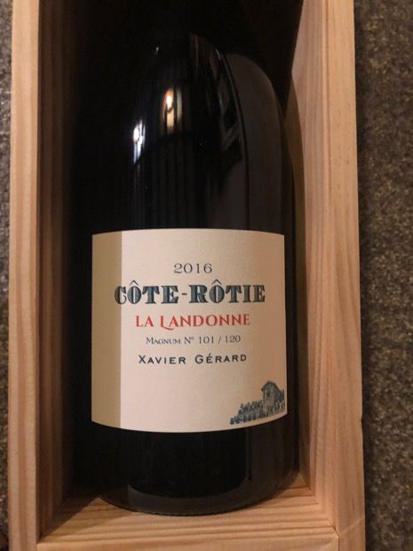 2016 Xavier Gerard Côte-Rôtie La Landonne - CellarTracker