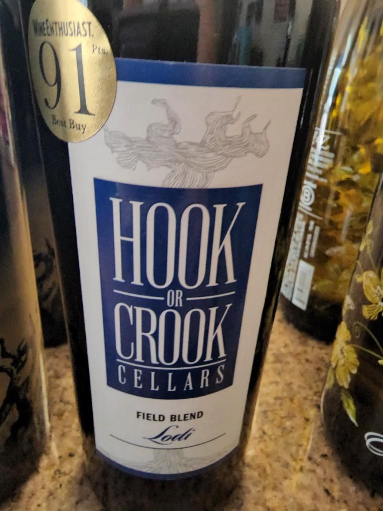 2018 hook or crook cellars field blend usa california central valley