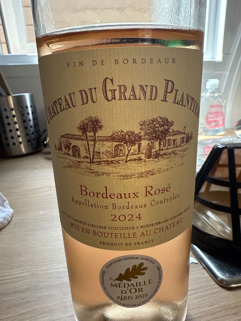 2022 Château du Grand Plantier Bordeaux Rosé - CellarTracker