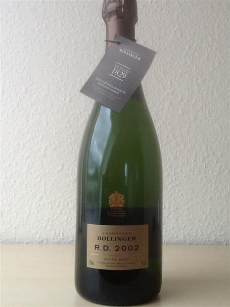 2004 Bollinger Champagne R.D. Extra Brut - CellarTracker