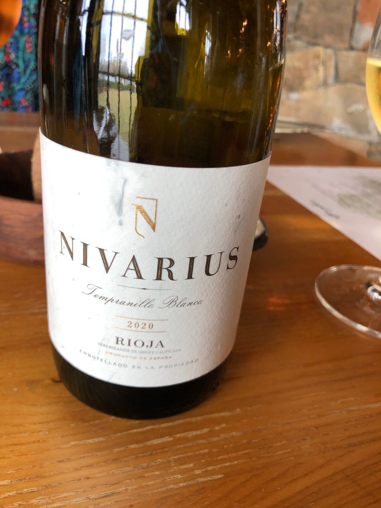 2020 Nivarius Rioja Blanco, Spain, La Rioja, La Rioja Alta, Rioja ...