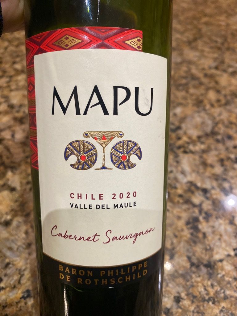 Mapu Rose 2020 Baron Philippe de Rothschild Cabernet Sauvignon Mapu, Chile, Maipo ...