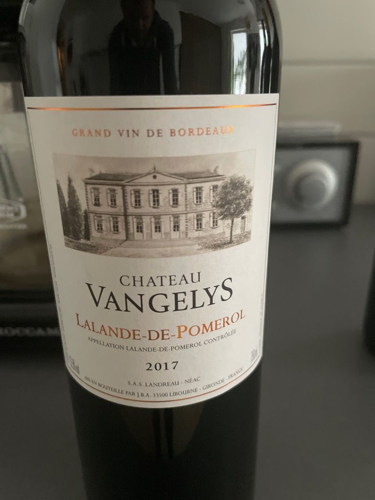 2017 A Néac Château Vangelys, France, Bordeaux, Libournais, Lalande de