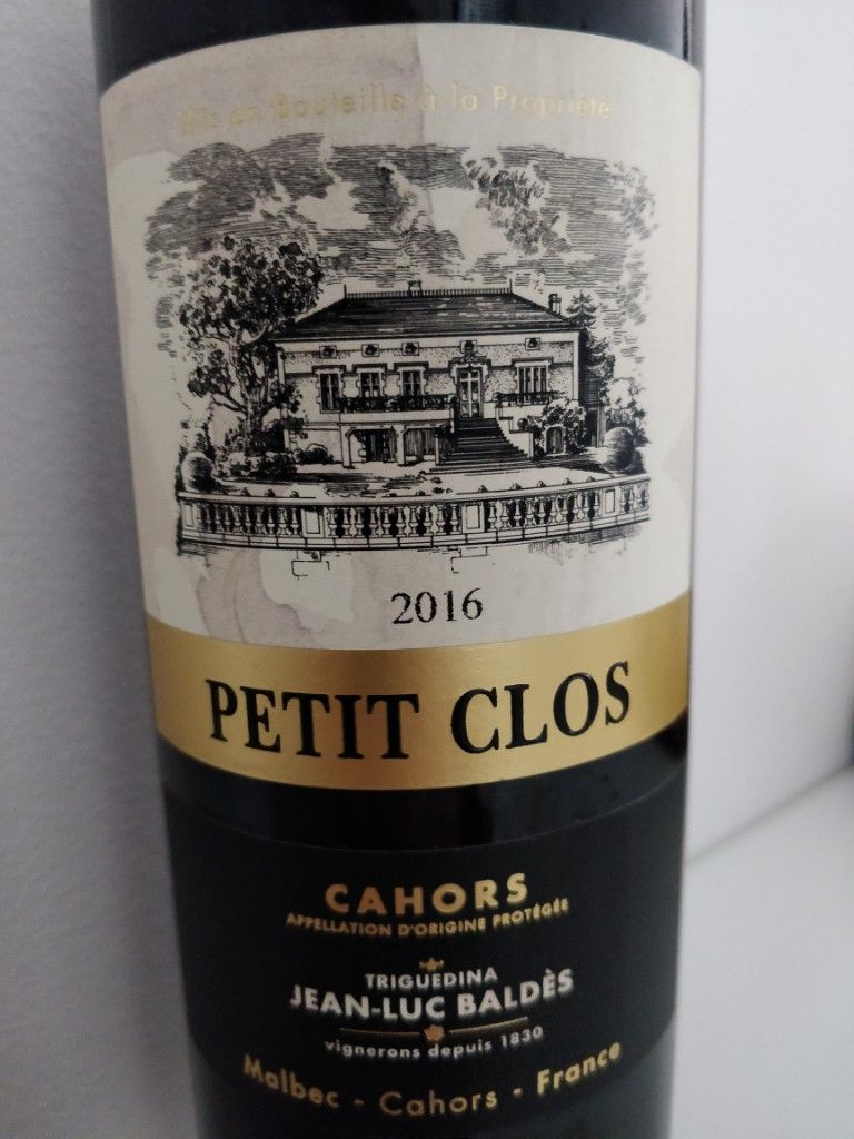2016 Clos Triguedina Cahors Le Petit Clos, France, Southwest France, Cahors CellarTracker
