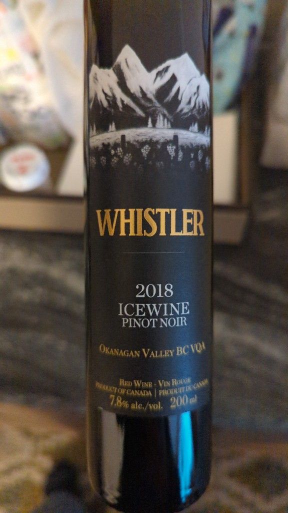 2016 Whistler (Paradise Ranch) Pinot Noir Icewine - CellarTracker