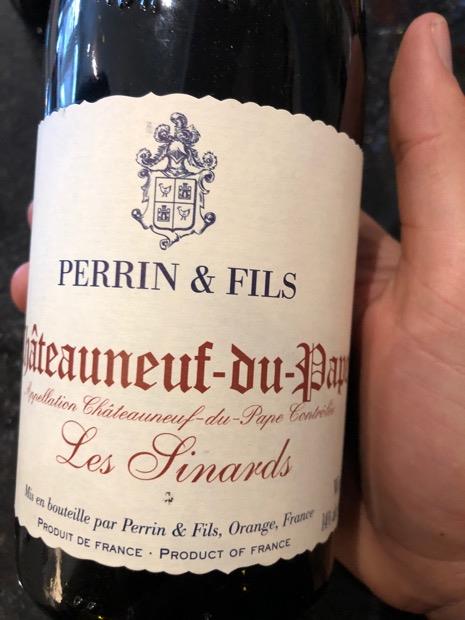 06 Famille Perrin Perrin Fils Chateauneuf Du Pape Les Sinards France Rhone Southern Rhone Chateauneuf Du Pape Cellartracker