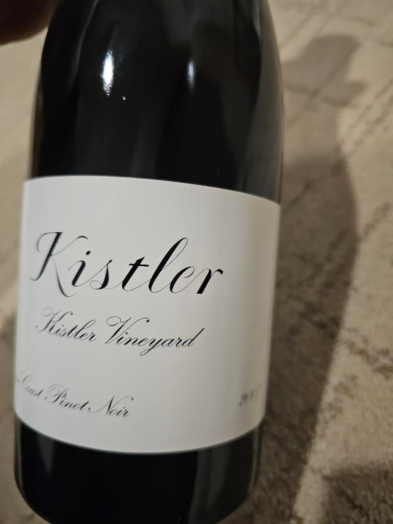 2007 Kistler Pinot Noir Kistler Vineyard - CellarTracker