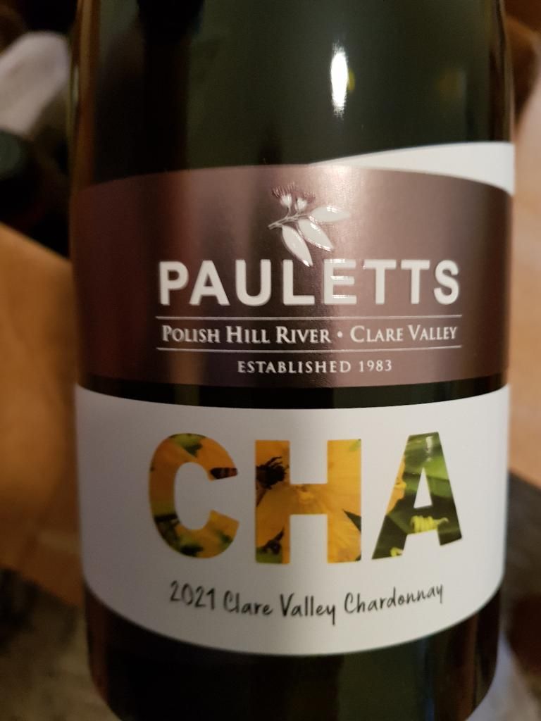 2021 Paulett Chardonnay Polish Hill River Australia South Australia