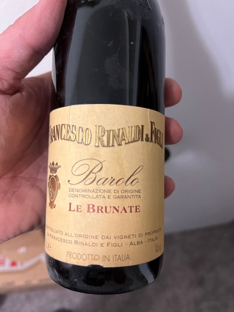 1996 Francesco Rinaldi e Figli Barolo Le Brunate CellarTracker