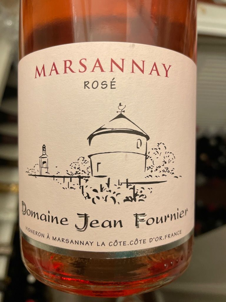 Marsannay Rosé 2019 En Leutier 2019 Domaine Jean Fournier Marsannay Rosé - CellarTracker