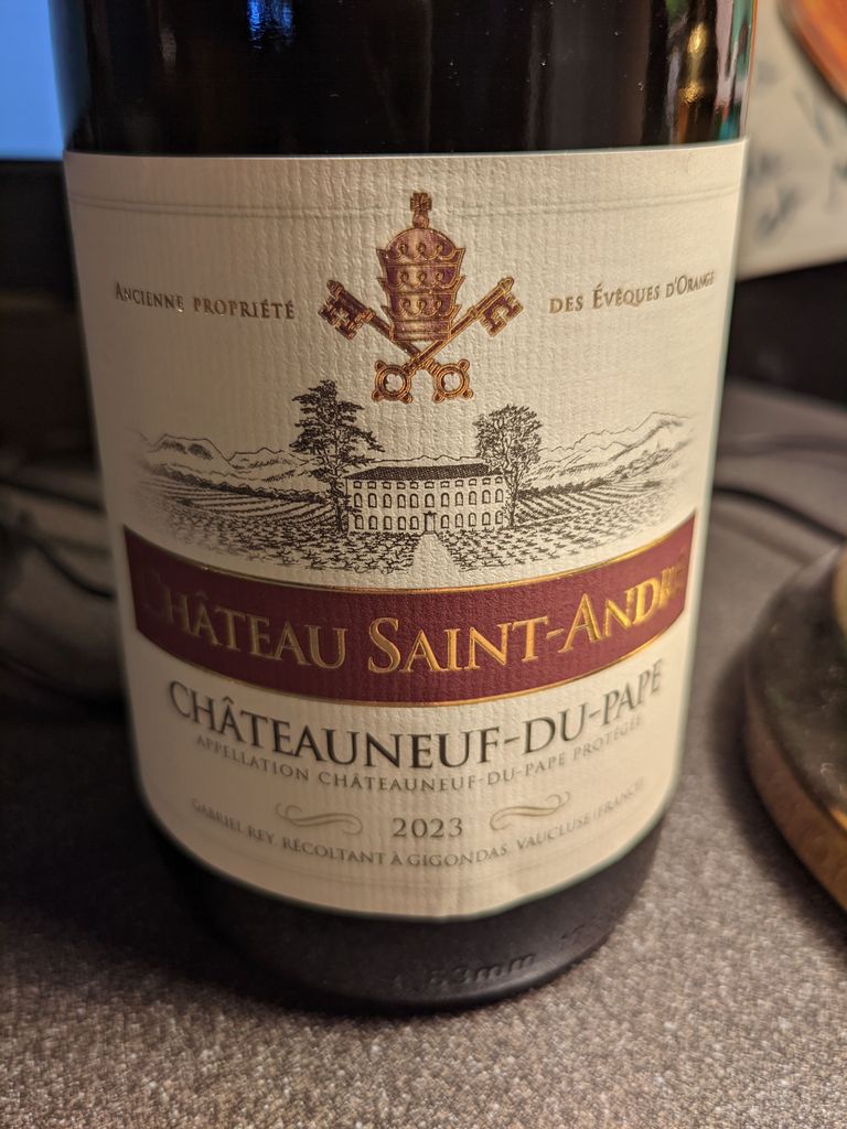 2023 Château Saint André Châteauneuf-du-Pape - CellarTracker