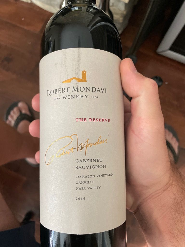 2015 Robert Mondavi Winery Cabernet Sauvignon The Reserve To