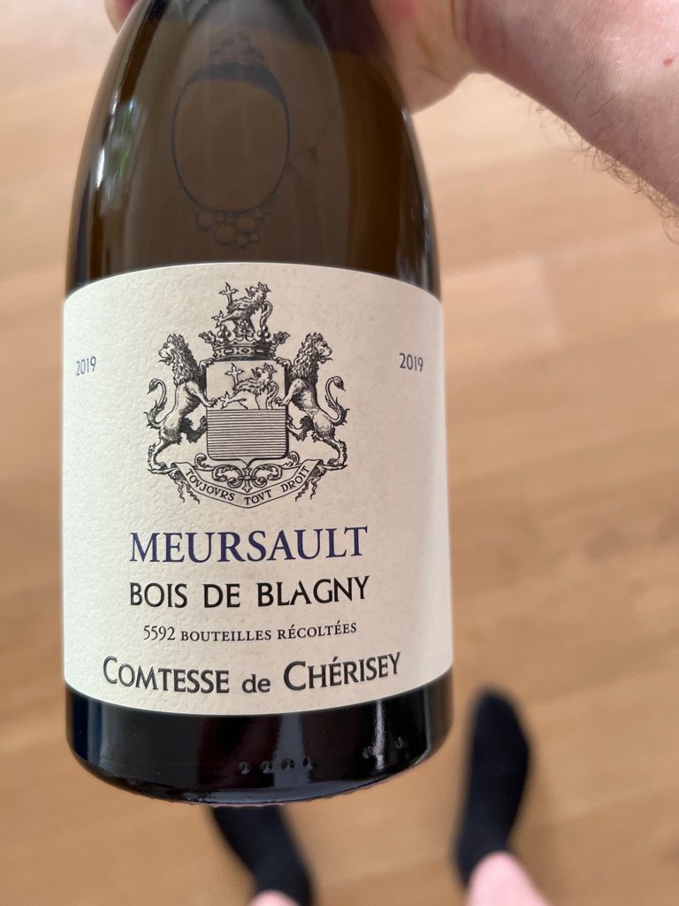 2019 Domaine Comtesse de Chérisey Meursault Bois de Blagny
