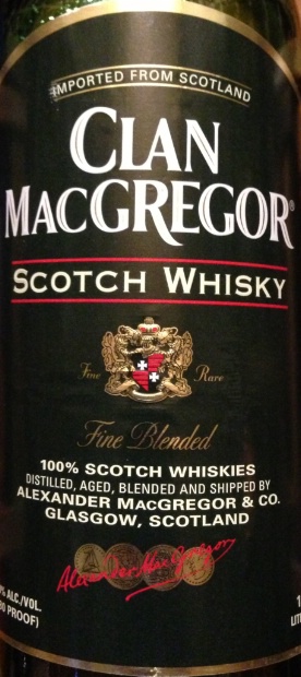 NV Clan MacGregor Scotch Whisky, United Kingdom, Scotland