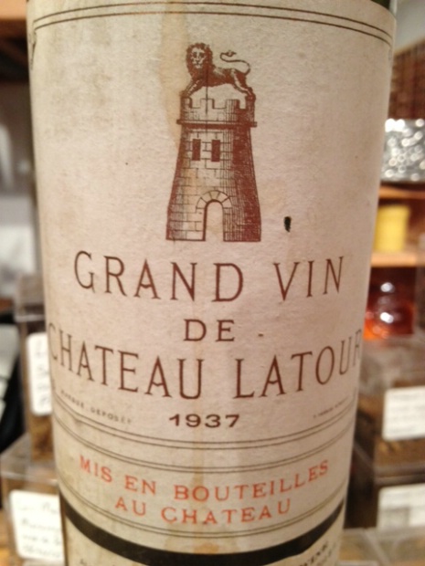 1937 Château Latour Grand Vin - CellarTracker