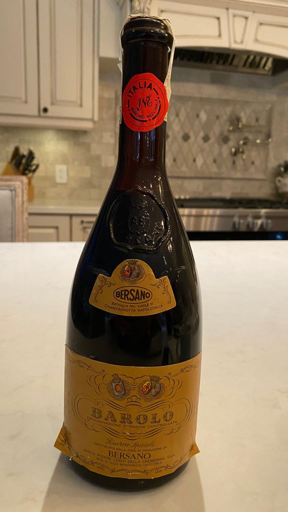 1974 Bersano Barolo Riserva Speciale - CellarTracker