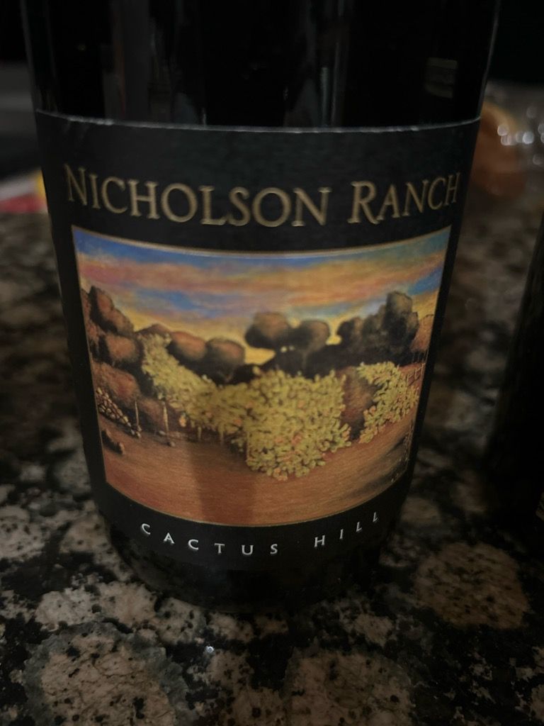 Nicholson Ranch Wine 2022 Nicholson Ranch Pinot Noir Cactus Hill, USA, California, Sonoma ...
