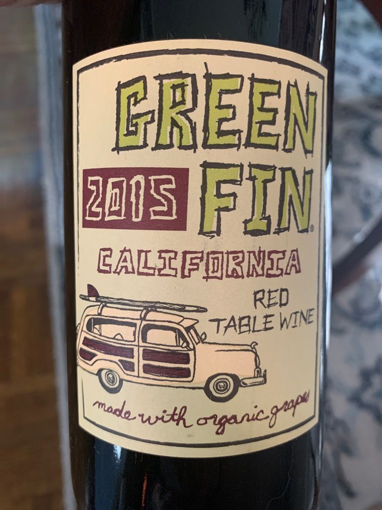 2014 Green Fin Winery Red Table Wine, USA, California CellarTracker