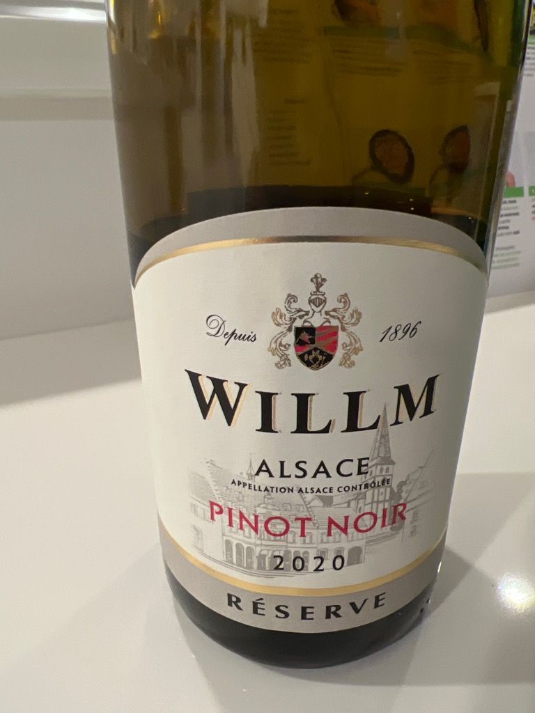 2020 Willm Pinot Noir Reserve France Alsace Cellartracker