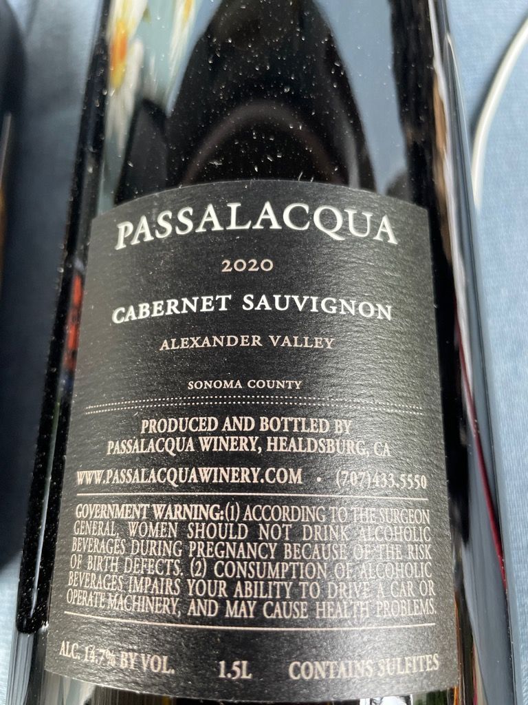 2020 Ledson Sauvignon Passalacqua Alexander Valley, USA