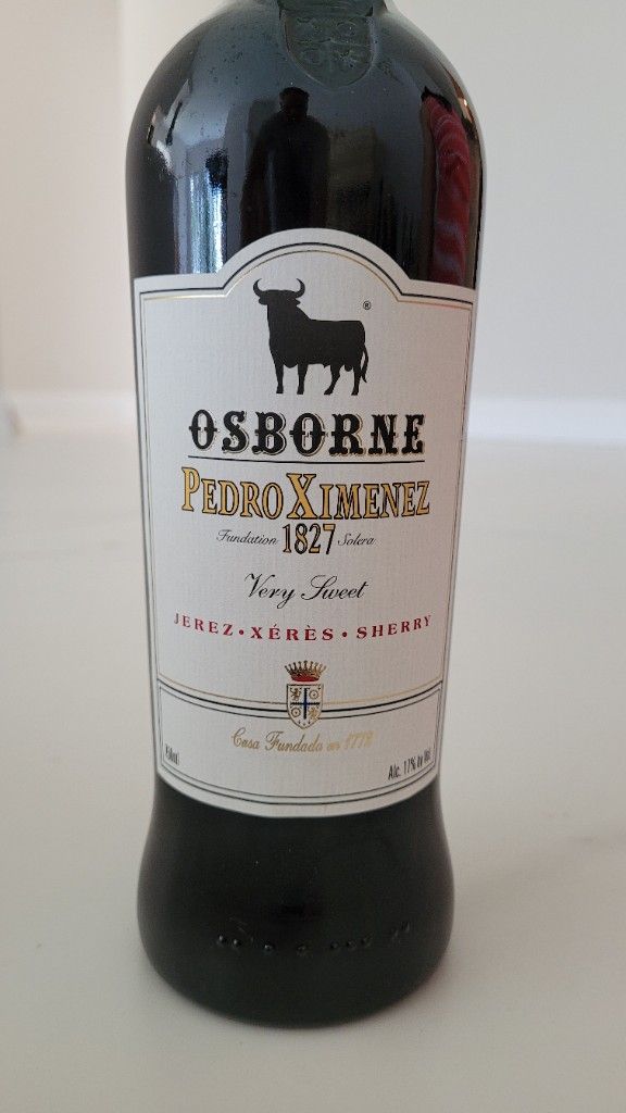 N.V. Osborne Pedro Ximénez Jerez-Xérès-Sherry 1827 Sweet Sherry