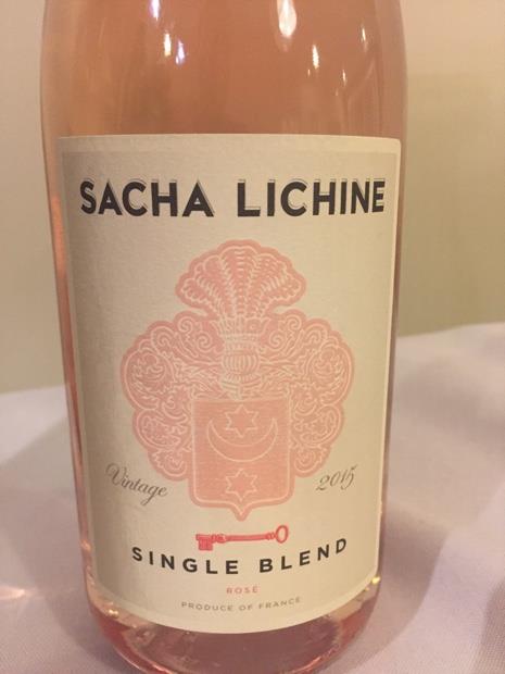 Sacha lichine single blend rose 2020