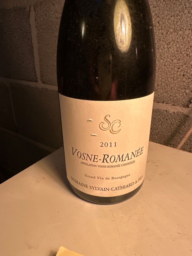 2021 Sylvain Cathiard Vosne-Romanée - CellarTracker
