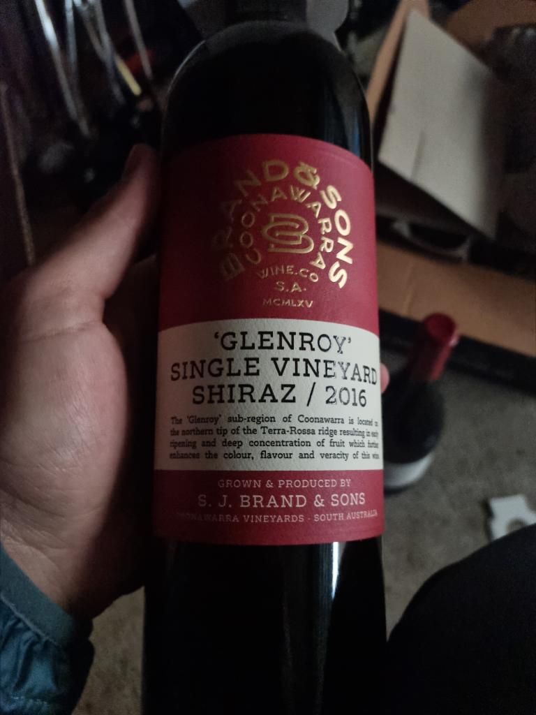 2016 Brand & Sons Shiraz Glenroy Single Vineyard, Australia, South