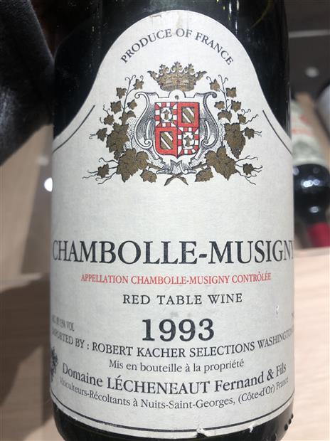 2021 Fernand Lécheneaut et Fils (Philippe et Vincent) Chambolle