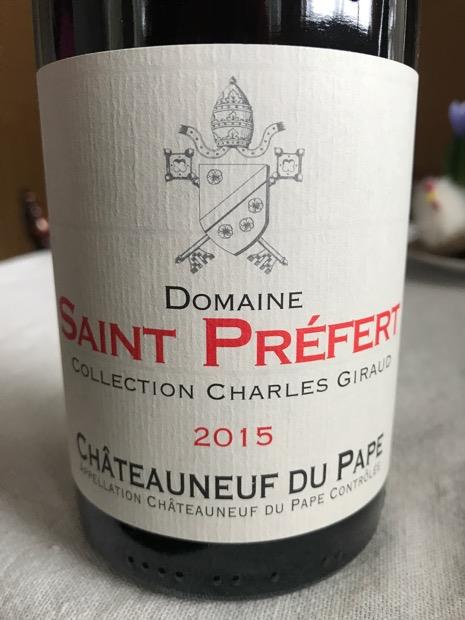 15 Domaine Saint Prefert Chateauneuf Du Pape Collection Charles Giraud France Rhone Southern Rhone Chateauneuf Du Pape Cellartracker