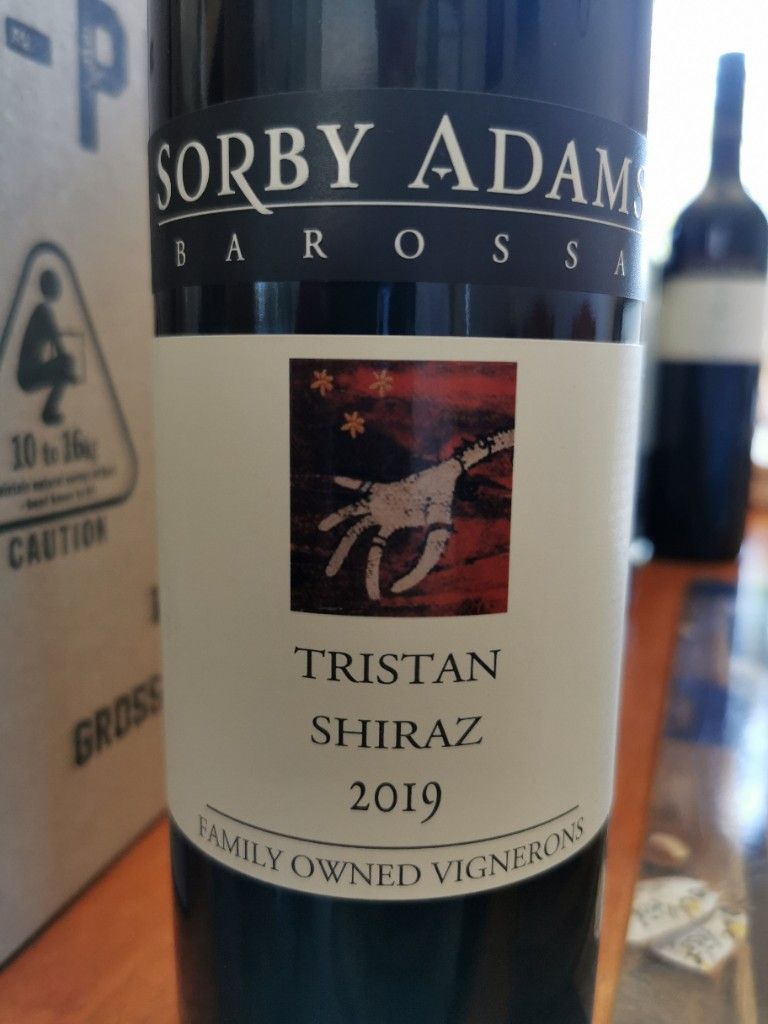 2019 Sorby Adams Shiraz Tristan Australia South Australia Barossa